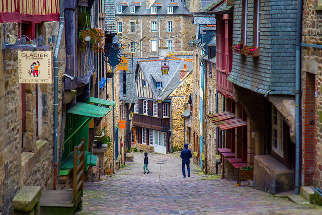 Dinan day trip Rue de Jerzual