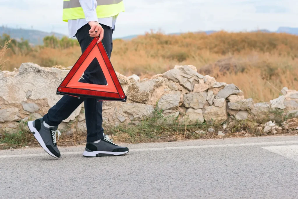Driving in France Kit, Warning Triangle